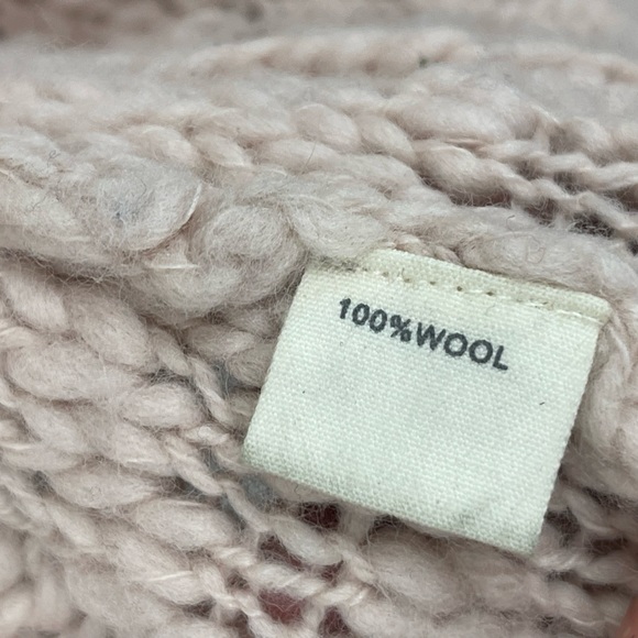 Laurie B Chunky Wool bobble knit Cardigan M - Picture 5 of 5